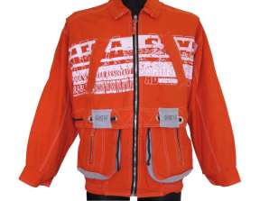 HERREN HERBST WINTER ORANGE M L