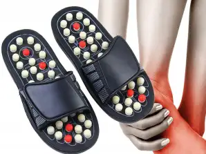 PANTOUFLES DE SANTÉ POUR L’ACUPRESSION MASSAGE DES PIEDS SKU :059-E (Stock en Pologne)