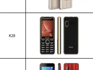 Téléphones Kaliho avec fonction barre 2G différents modèles disponibles