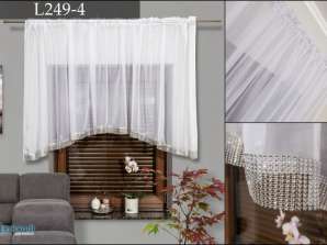 READY CURTAIN VOILE ZIRCONIES ARCH 120x400 L 249-4