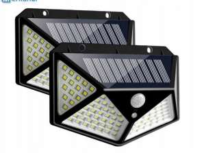 Solar-LED-LAMPE BEWEGUNGSSENSOR Wandleuchte SH-100 Artikelnummer:012-C (vorrätig in PL)