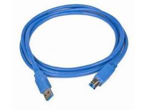 CableXpert 1.83 m - USB A - USB B - Male/Male - 5000 Mbps - Blue CCP-USB3-AMBM-6