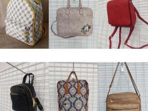 Assorted Lot of New Bags and Backpacks - Stock 2021 for Women REF: 1640