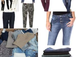 Geassorteerde set gloednieuwe broeken en jeans voor dames REF: 1616