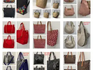Assortii palju uusi kotte ja seljakotte - Stock 2021 naistele REF: 1421