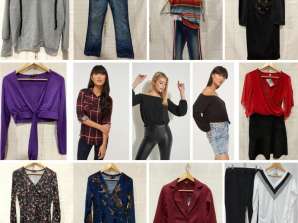 Begrenztes Angebot an Damenbekleidung Herbst-Winter-Saison: Pullover, Hemden, Hosen und mehr