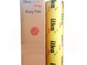 Ilka Wrap Professionele Stretchfilm - Afmetingen 40cm x 1000m - Dikte 14 Micron