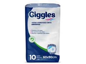 Set of 10 Giggles Mattress Protector Covers 60x90 for Dealers