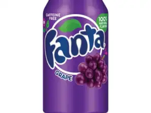 USA Fanta Fraise - Raisin - Ananas - Baie - Pêche Canette de 355 ml