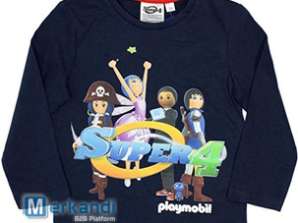 Playmobil Super 4 - Longsleeve 3 Modelle und Farben