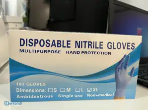 Gants jetables en nitrile Protection polyvalente des mains