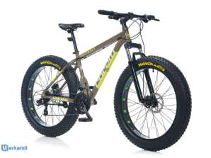 Wholesale 26-Inch Fat Bike with Shimano 21-Speed Gear System & Alloy Frame
