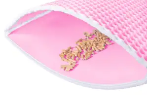 Katzentoilettenmatte 40x50 cm doppelseitig Fußmatte rosa PA0016