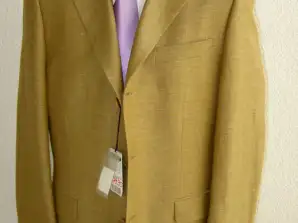 GARDEUR silk/linen jacket with 55% virgin wool, 35% linen, 10% silk