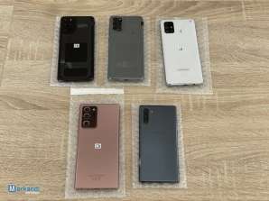Предложение подержанных мобильных телефонов Samsung / Apple и Xiaomi