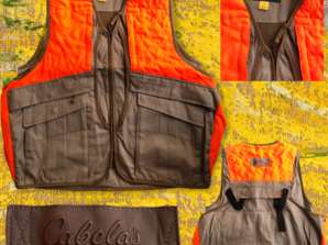 Cabela's Men's Vest Hunting Fishing Mountain Photography Safety wear