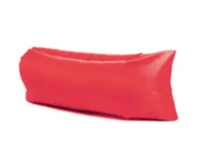 Lazy BAG SOFA cama tumbona de aire roja 230x70cm