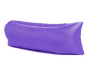 Lazy BAG SOFA cama tumbona de aire púrpura 230x70cm