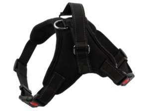 Dog harness pressure-free comfortable reflective M