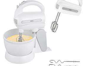 MIXER WITH ROTARY BOWL 5 SPEED + TURBO 600W CR 4213