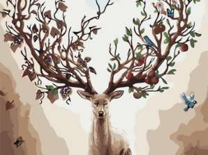 Painting by numbers picture 40x50cm deer