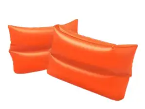 Butterflies inflatable sleeves for swimming orange INTEX