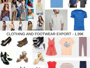 Contêiner de exportação de roupas e calçados REF: 1321