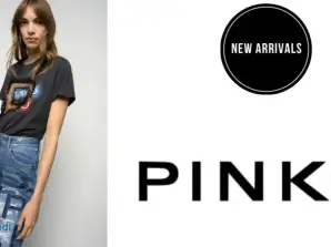 Daudz sieviešu apģērbu pēc Pinko p/e totāla izskata.