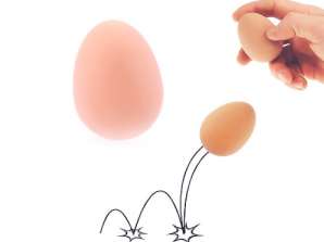 Bouncing ball, Egg, ca. 5.5 cm, 24 pcs. per display