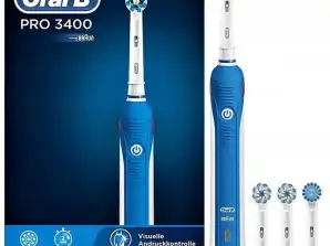ELECTRIC TOOTHBRUSH ORAL-B PRO 3400 BLUE