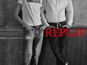 Replay women's and men's clothing