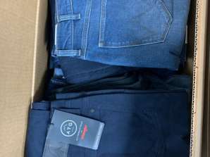 Дестокинг мужских джинсов и брюк Wrangler / Lee