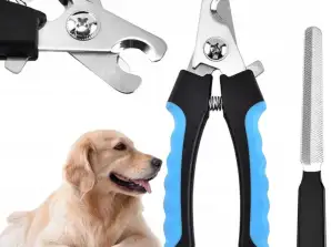 Nagelschneider Knipser Schere für Hund Katze + Feile
