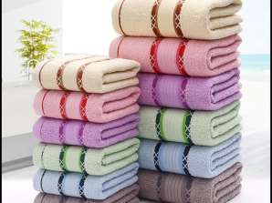 SET OF TOWELS 70X140 THICK COTTON TERRY 500g 6 PIECES PJ-44