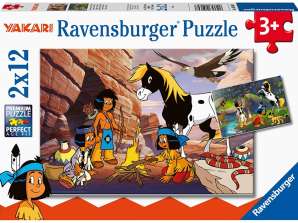 Ravensburger 05069 - Puzzle infantil, na estrada com Yakari