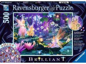 Ravensburger 14882 - Puzzle de 500 peças - Brilhante - Na Floresta das Fadas