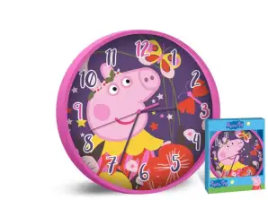 Peppa Pig - Relógio de parede 25 cm
