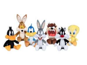 Looney Tunes plush figures mix - 7-fold assorted sitting, 20 cm