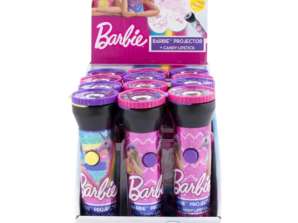 Barbie - Projector + Candy lipstick in het display - 24 stuks