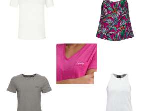 SuperDry akcijų moteriški marškinėliai ir palaidinės