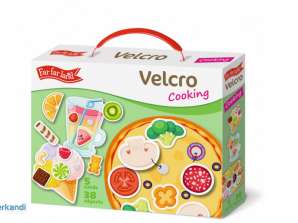 Cuisson VELCRO. Jouets éducatifs pour enfants 1+ avec des éléments en plastique durable et velcro