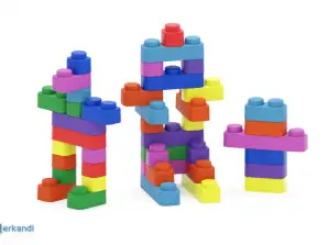 Blocs souples et sûrs 42 pcs BESTSELLER ! Première expérience de construction 3+