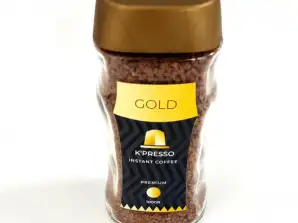 Café Nescafé Instant Gold Premium 100g - 100% Arabica, durée de conservation de 24 mois, fabriqué dans l’UE