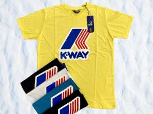 Akciové tričko K-Way uomo p/e