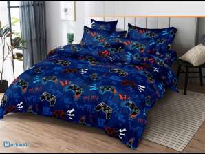 Bomull Satin sengetøy 160x200 A-6492