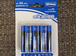 Alkaline-Batterie AA 4 Stk.