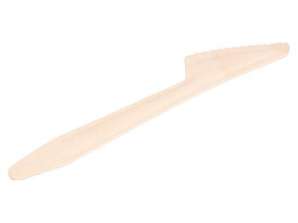 Einweg-ECO-Messer aus Holz 165 mm (100 Stück)