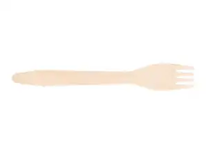 Engangs ECO-gafler i tre 160 mm (pakke med 100)
