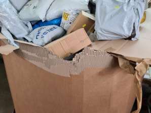 NEW about 400 items - undelivered packaging, errors on the labels