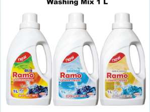 Рідина для миття посуду RAMO 1 л - ефективне очищення та конкурентоспроможні ціни